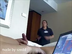 Orgasmer nydelig slim blonde har varmt muntlig og anal