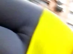 Trening hjul dyttet opp ræva før vanskelig anal fuck