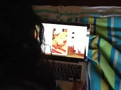 Ung jente elsker anal